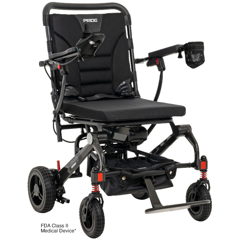 Jazzy® Carbon Power Wheelchair | LifePlusTX